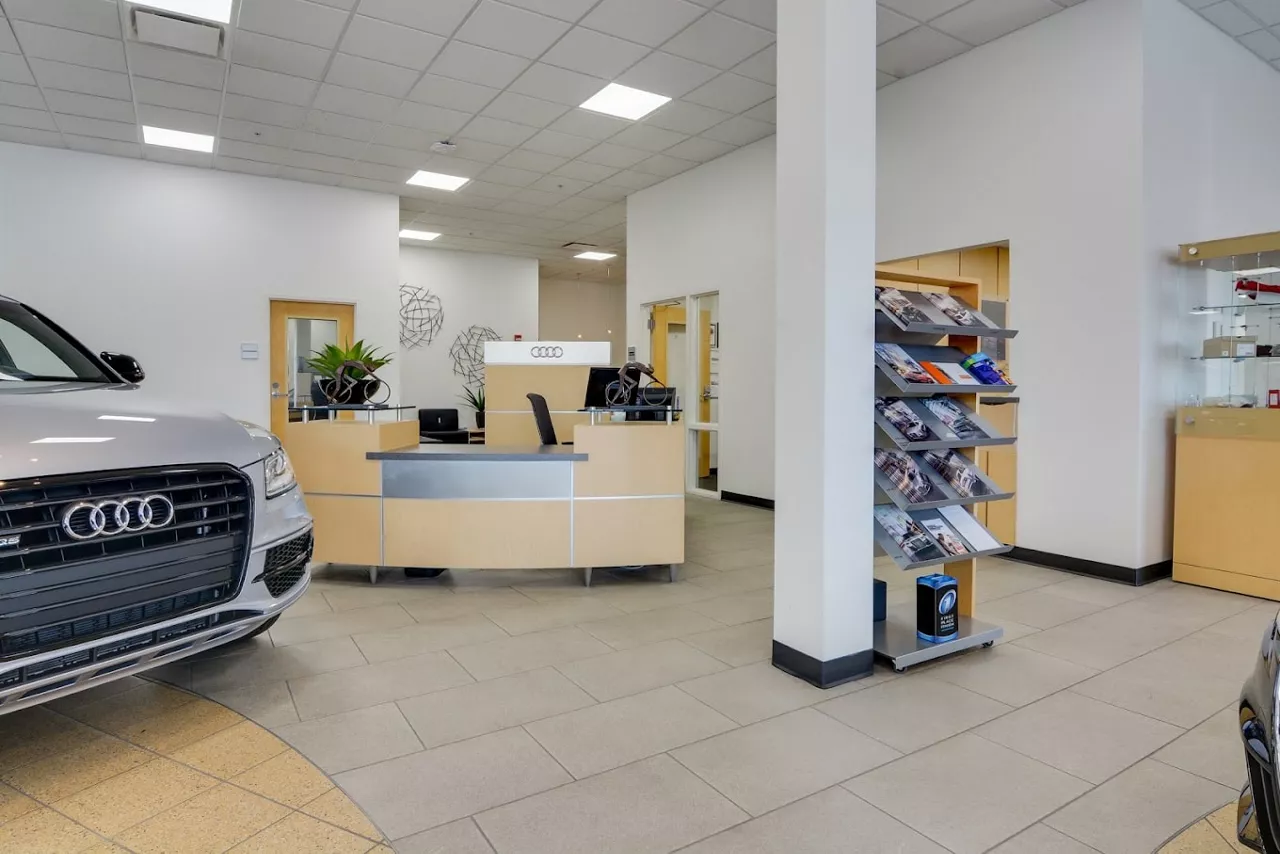 Inside Audi Augusta Dealer