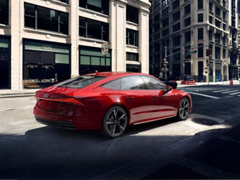 Rear view of Audi A7