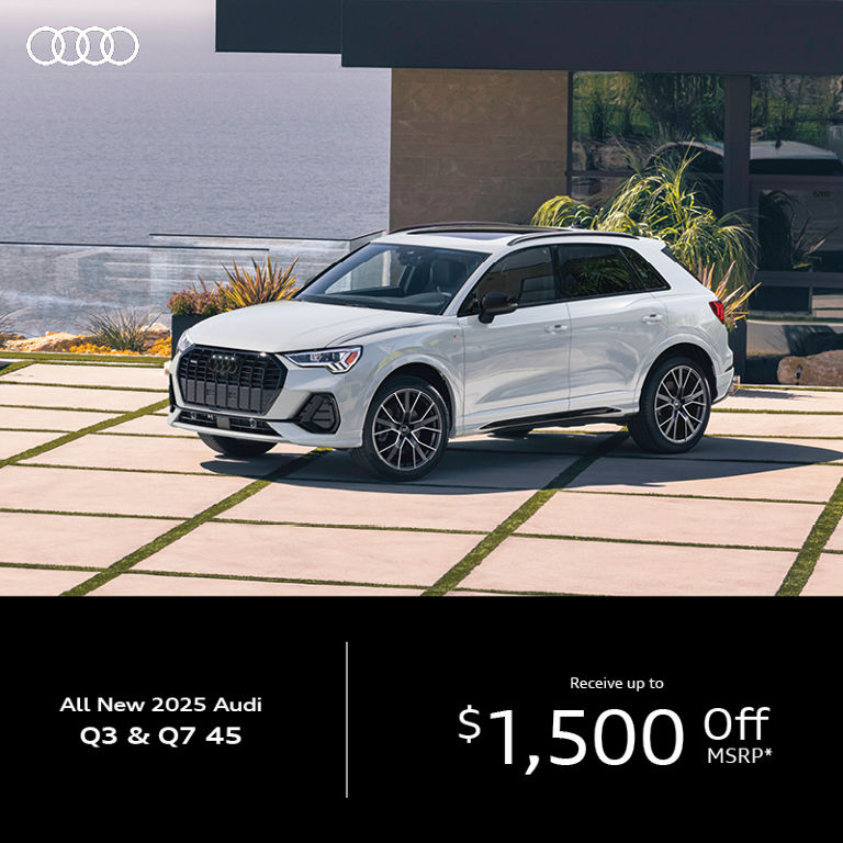 New 2025 Audi Q3 & Q7 45 Offer