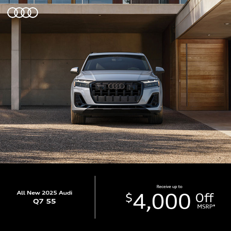 New 2025 Audi Q7 55 Offer