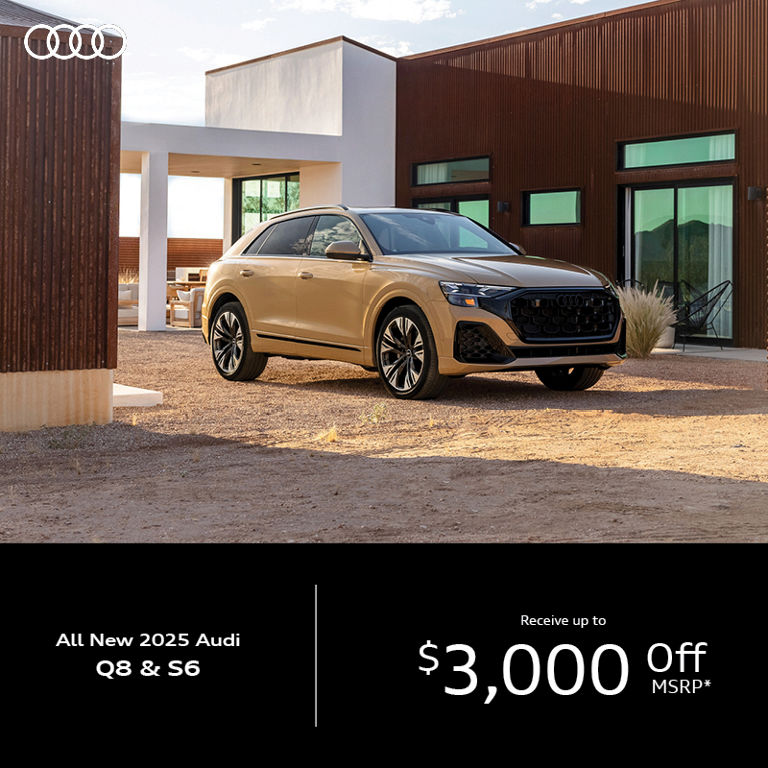 New 2025 Audi Q8 & S6 Offer