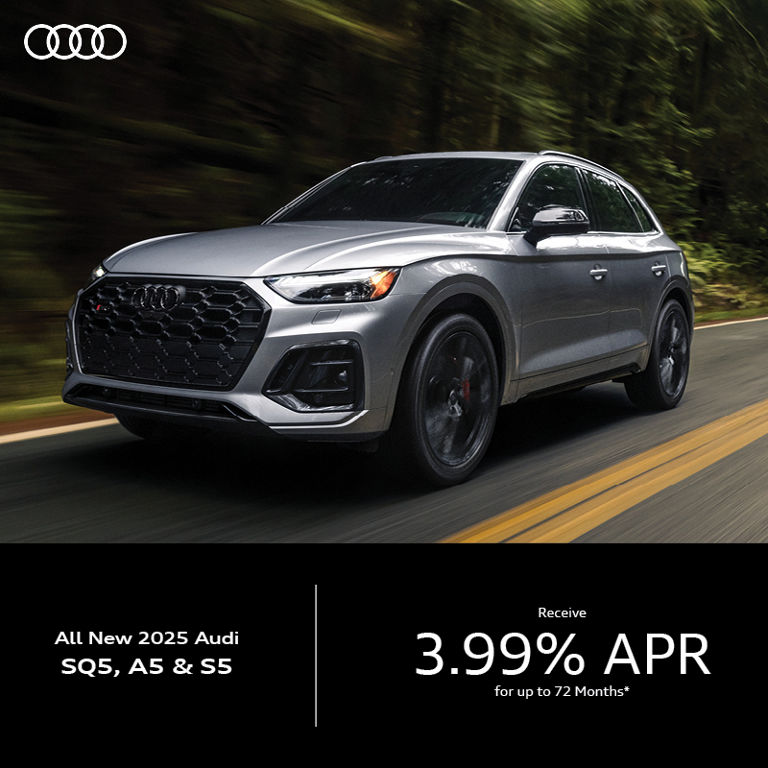 All New 2025 Audi SQ5, A5 & S5 Offer