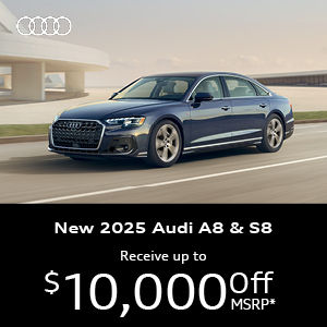 New 2025 Audi A8 & S8 Offer