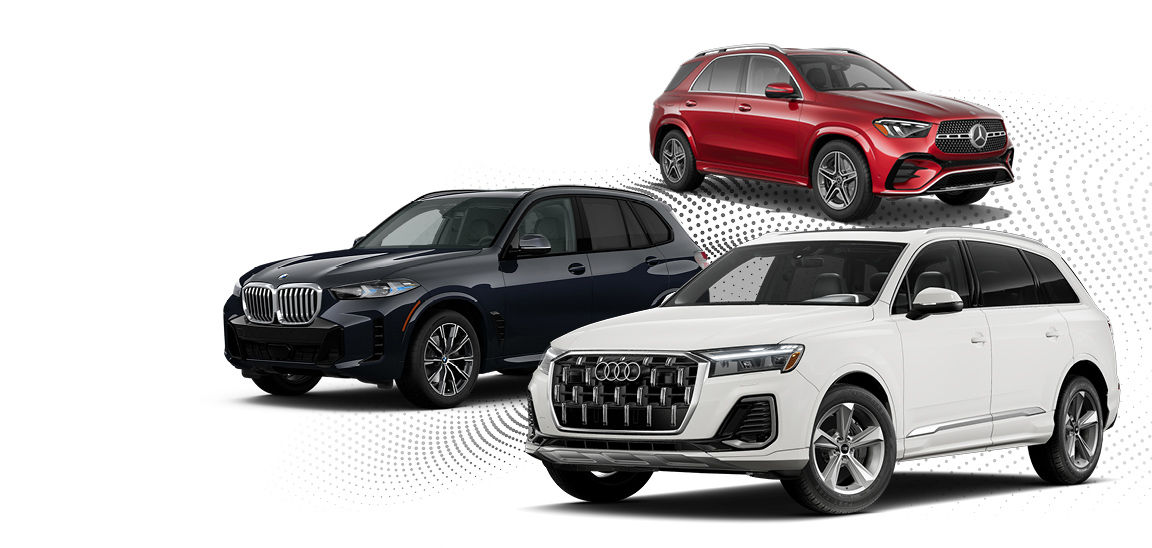 Audi Q7 vs BMW X5 vs Mercedes-Benz GLE