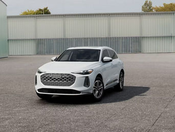 Front facing view of an Audi Q5 parked.