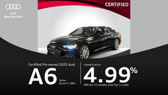 Certified Pre-owned  2025 Audi A6 Sedan