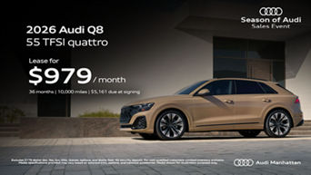 Lease The Audi Q8 in Manhattan NY
