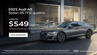 Lease The Audi A6 In Manhattan NY Today