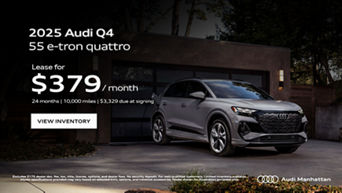 Lease the Q4 E-Tron in Manhattan NY Today