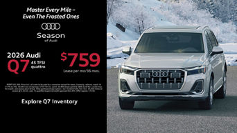 2026 Audi Q7 45 TFSI quattro