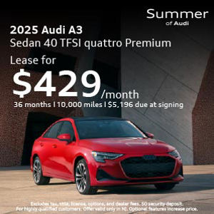 Audi A3 Sedan 40 TFSI quattro Premium