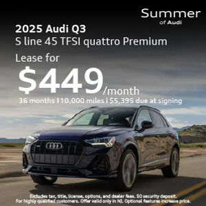 Audi Q3 S line 45 TFSI quattro Premium