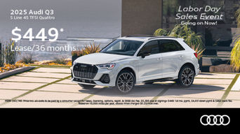 2025 Audi Q3 S Line 45 TFSI Quattro