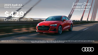 2025 Audi A3 Sedan 40 TFSI quattro