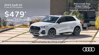 2025 Audi Q3 S Line 45 TFSI Quattro
