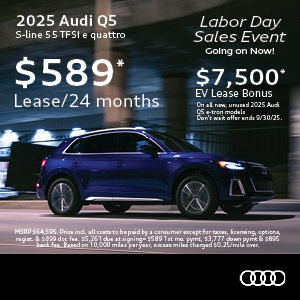 2025 Audi Q5 S-line 55 TFSI e quattro