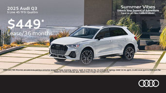 2025 Audi Q3 S Line 45 TFSI Quattro