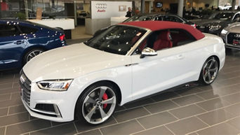 2020 Audi S5 Cab Suzuka Gray w/ Red Roof