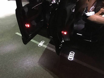 Audi Rings lights.