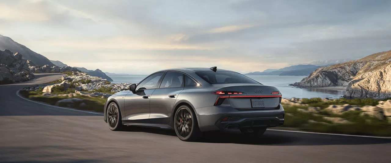 Audi A6 Rear Profile