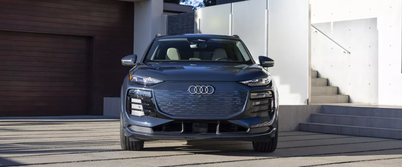 Audi Q6 e-tron Front View