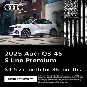 2025 Audi Q3 45 S line Premium