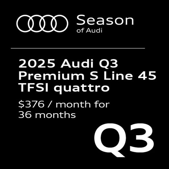 2025 Audi Q3 Premium S Line 45 TFSI quattro