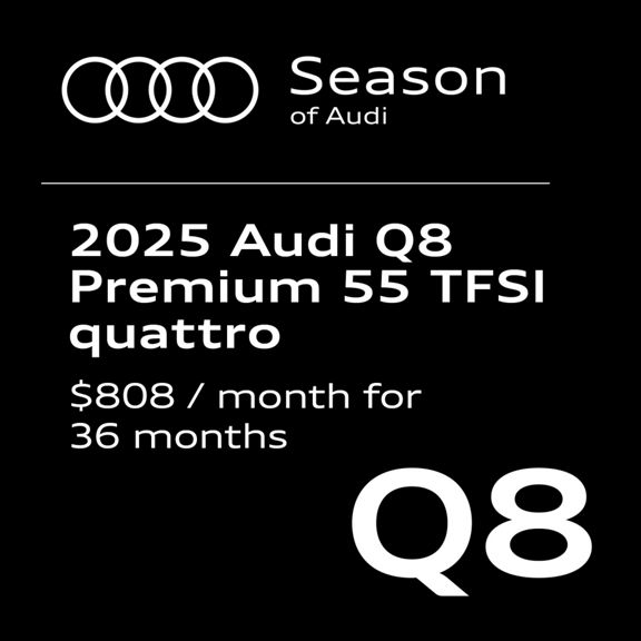 2025 Audi Q8 Premium 55 TFSI quattro 