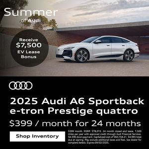 2025 Audi A6 Sportback e-tron Prestige quattro