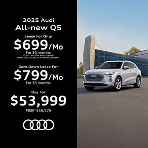 Audi All-New A5 parked