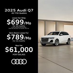 Audi Q7 parked