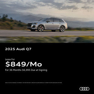Q7 Driving On Highway