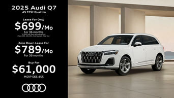 Audi Q7 parked