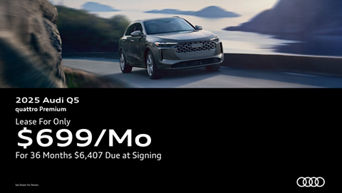 Audi All-new A5 parked