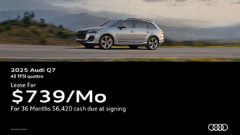 Audi Q7 Parked