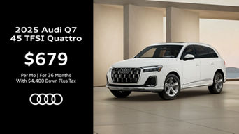 Q7 Parked on Gravel