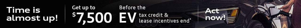 EV Federal Tax Credit Banner