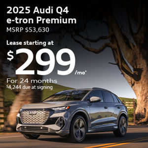 2025 Audi Q4 e-tron Premium Lease Offer