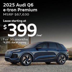 2025 Audi Q6 e-tron Lease Offer