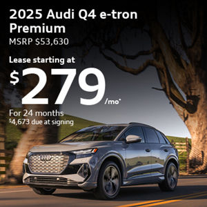 2025 Audi Q4 e-tron Premium Lease Offer