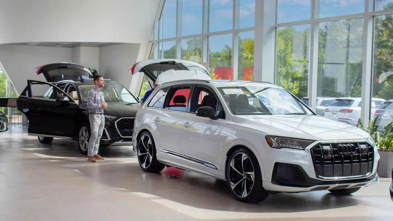 Audi Raleigh Showroom