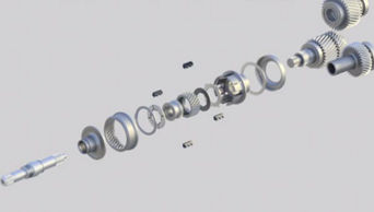 Self-locking differential 