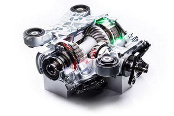 Rear torque splitter