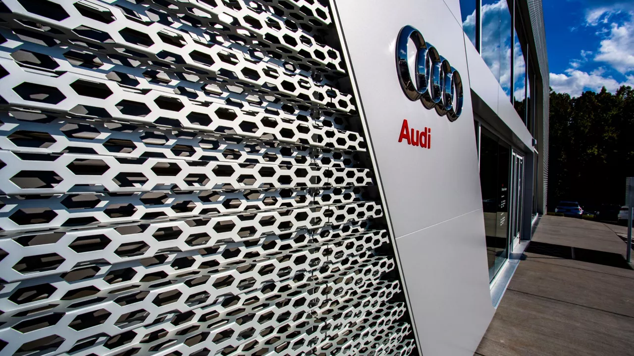 Audi dealership.