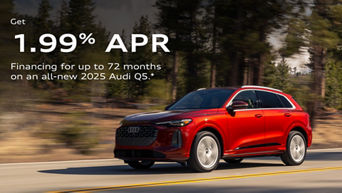 Side view of an Audi A5