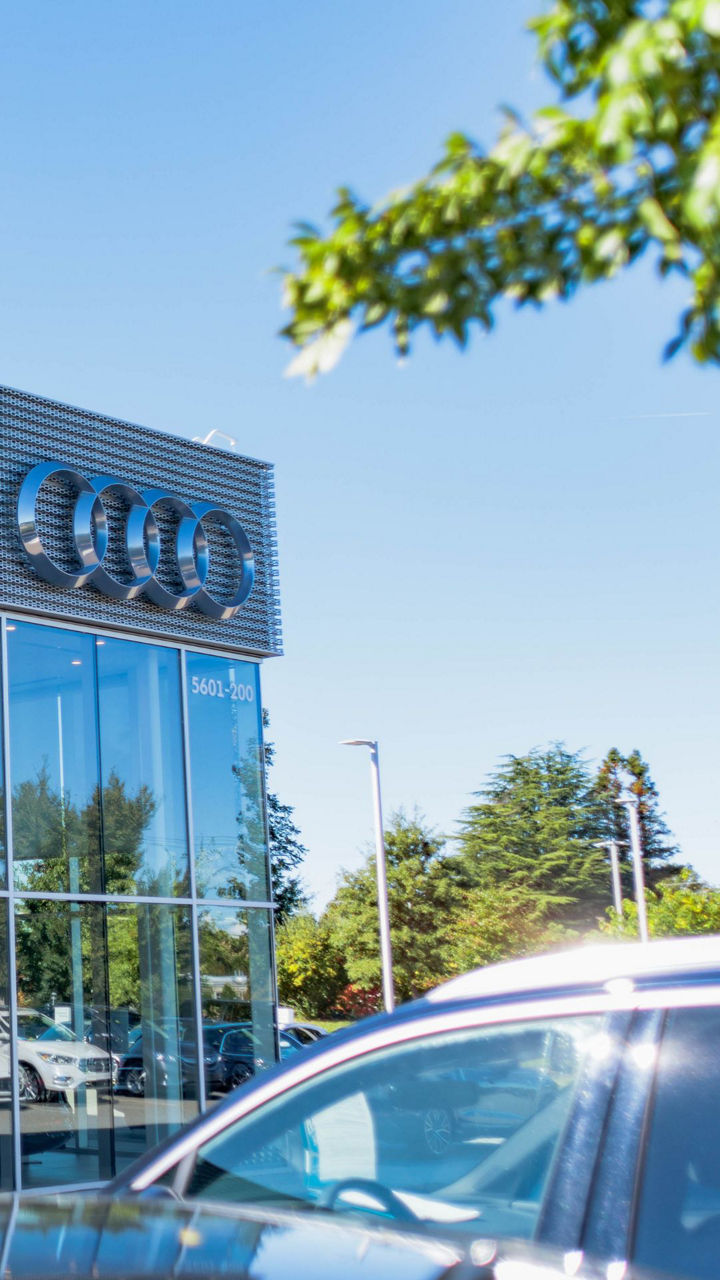Audi dealership.