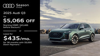 New 2025 Audi Q3
