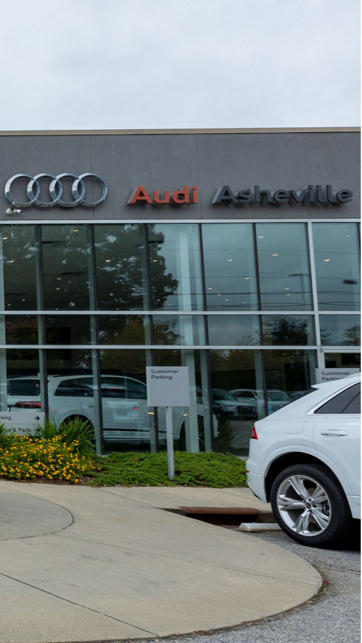 Audi Asheville dealership.