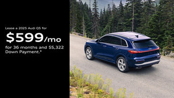 Side view of an Audi Q5