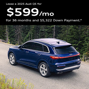 Side view of an all-new Audi Q5